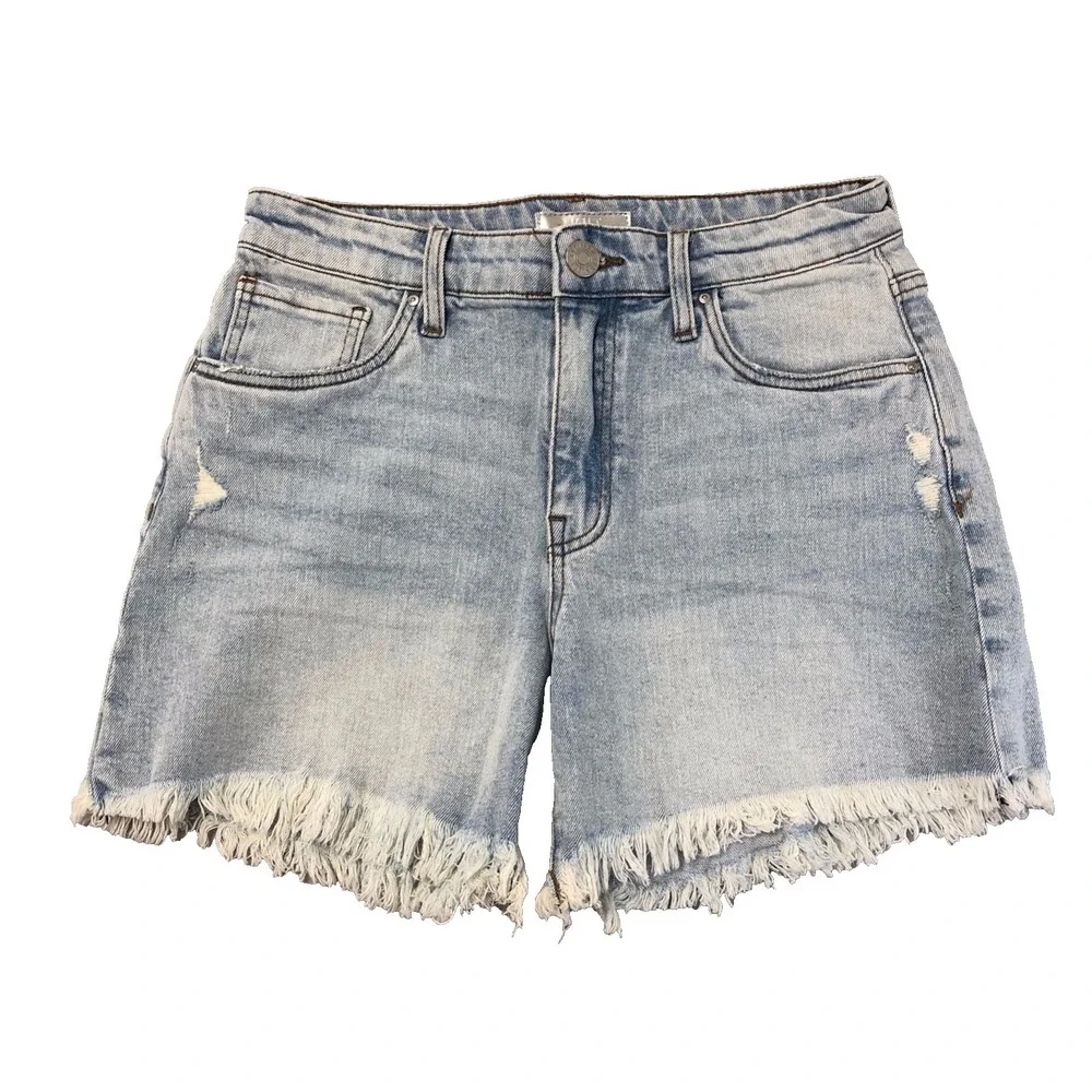 Kut From The Kloth Jane Long Short High Rise Womens 2 Denim Cut Off Festival
